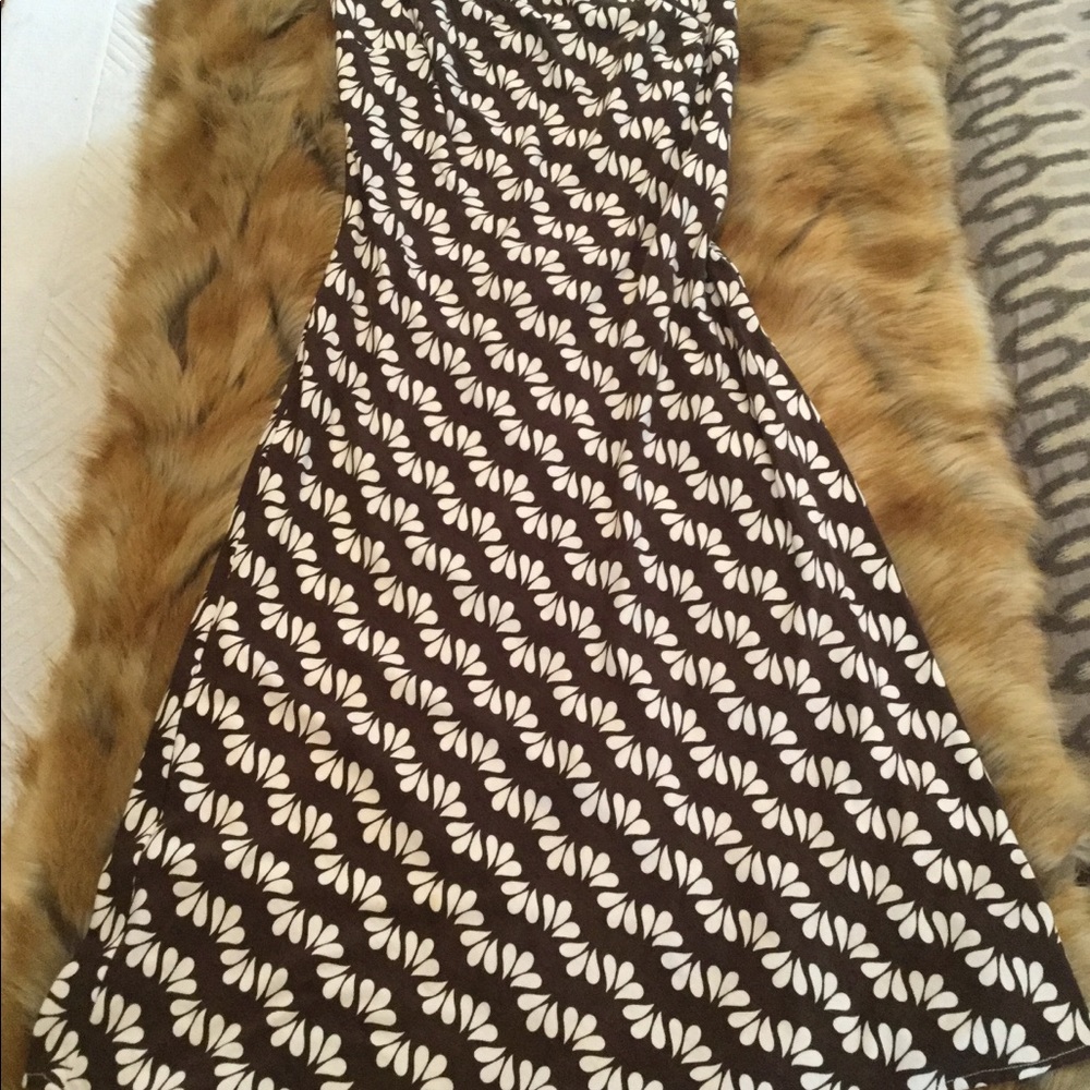 Milly strapless jersey knit midi dress